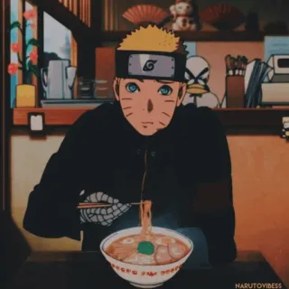 💛 Naruto Uzumaki Naruto Аниме, Наруто, Рамен, Узумаки, Мультфильм, Манга telegram sticker