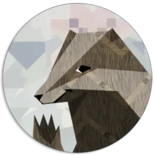 Meadow - Badger telegram stickers