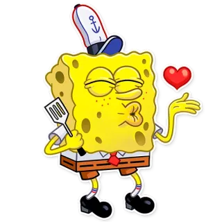 SquarePants telegram stickers