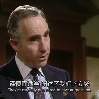 😱 谨慎而适当阐述了我们的立场
They're carefully presented to give ourposition. разговор, перевод, тв, в помещении, мужчина telegram sticker