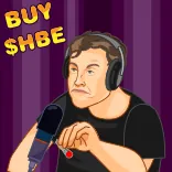 🤑 BUY $HBE Meme, Bolsa de valores, Investimento, Podcast telegram sticker