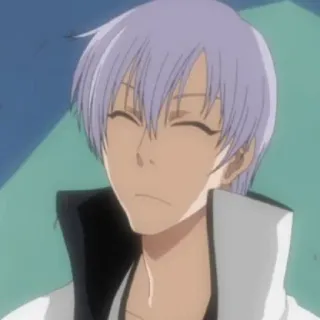 🐍 Gin Ichimaru Bleach Anime, Bleach, Gin Ichimaru, Lächeln, Charakter telegram sticker
