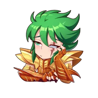 🥱 Shunrei Saint Seiya Anime, Sticker, Personagem, Saint Seiya, Shunrei telegram sticker