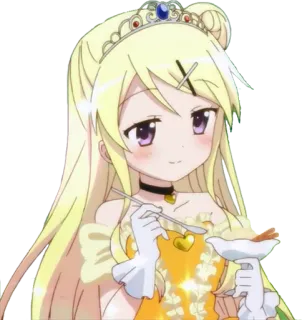 😏 Anime, Prinzessin, Cartoon, Mädchen, Süß telegram sticker