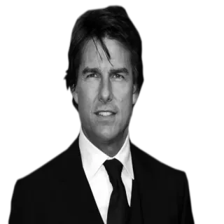 🙄 Tom Cruise acteur, célébrité, portrait, film whatsapp sticker