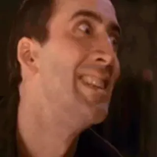 💧 Nicolas Cage 니콜라스 케이지, 배우, 밈, 유명인, 웃긴, 얼굴 telegram sticker