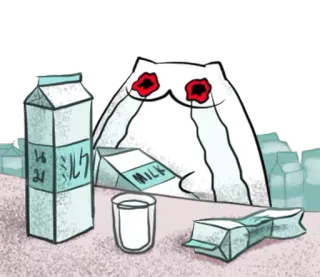 Dismayed Meawbin  @SeanChannel telegram stickers