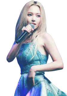 🎤 cantora, mulher, música, artista, microfone, vestido whatsapp sticker