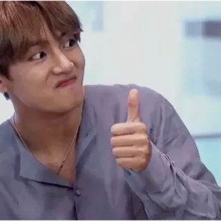 🏁 Daumen hoch, K-Pop, Sänger, Promi, Person, Positiv telegram sticker