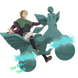 🍀 Sure... Flash Anime, Sihir, Penyihir, Fantasi telegram sticker