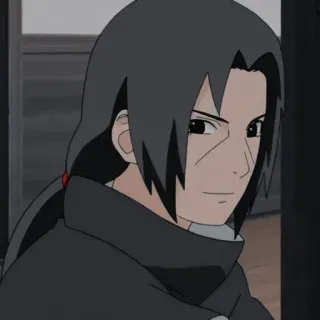 🎼 Itachi Uchiha Naruto Аниме, Наруто, Итачи Учиха, Манга, Персонаж telegram sticker