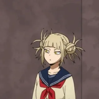 💉 Himiko Toga My Hero Academia anime, my hero academia, himiko toga, manga telegram sticker