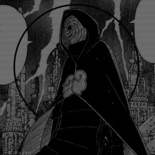 ⛰️ Tobi Naruto anime, manga, Tobi, Naruto, Akatsuki, masked man telegram sticker