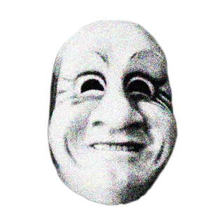 😆 maschera, faccia, inquietante, spaventoso, horror, halloween telegram sticker