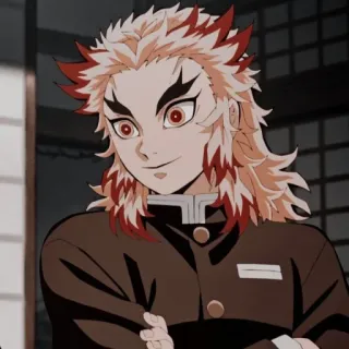 🔥 Kyojuro Rengoku Demon Slayer anime, manga, demon slayer, rengoku, kyojuro rengoku whatsapp sticker