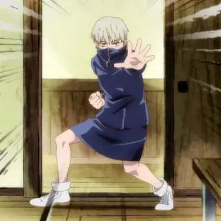 ❤️ Toge Inumaki Jujutsu Kaisen Anime, Nhân vật, Manga, Toge Inumaki, Chú Thuật Hồi Chiến telegram sticker