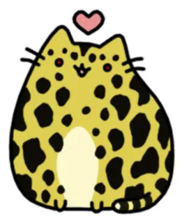 ❤ 猫, 动物, 可爱, 卡哇伊, 爱心, 卡通, 贴纸 telegram sticker