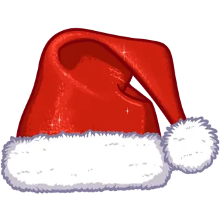 🎭 santa hat, christmas, red hat, holiday, winter, festive telegram sticker