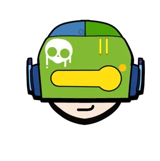 ❤️ Stiker, Karakter, Tengkorak, Robot, Permainan whatsapp sticker