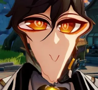 🙂 Zhongli Genshin Impact genshin impact, zhongli, мем, смешной, стикер telegram sticker