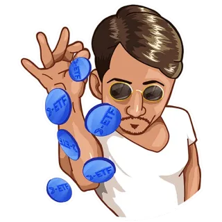D-ETF telegram stickers