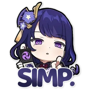 Genshinpostaggio telegram stickers