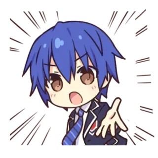 😲 Animé, Chibi, Dessin animé, Manga whatsapp sticker