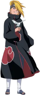 😃 Deidara Naruto アニメ, マンガ, デイダラ, ナルト, 暁 telegram sticker