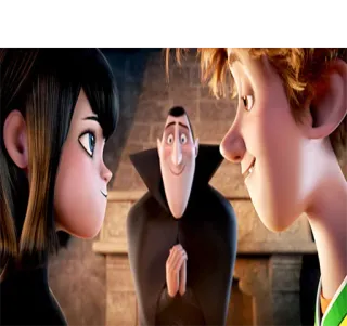 😍 Mavis Hotel Transylvania мультфильм, вампир, отель, фильм, анимационный, Дракула, монстр telegram sticker
