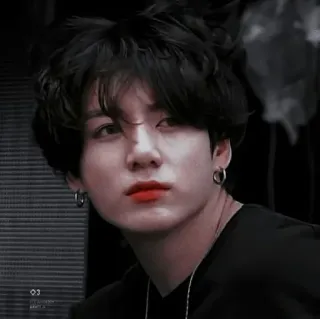 🙁 Jungkook kpop, singer, male, portrait, celebrity, music telegram sticker