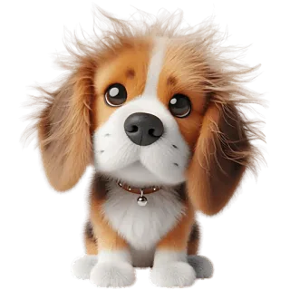 🙄 dog, puppy, cute, animal, pet, beagle telegram sticker
