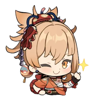 yoimiya is my wife telegram stickers