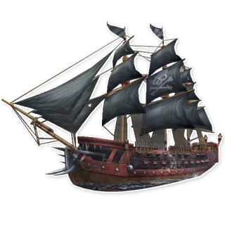 Pirates World/Genesis NFT telegram stickers