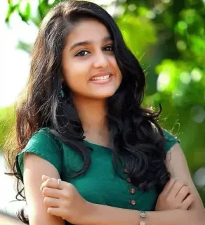 😍 mujer, chica, sonrisa, retrato, india, joven telegram sticker