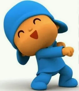 😂 Pocoyo Cartoon, Personage, Kind, Pocoyo, Animatie telegram sticker