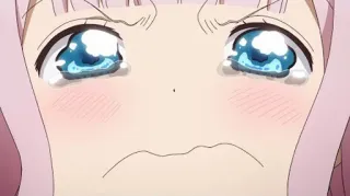 😥 Anime, Chorando, Triste, Lágrimas, Chateado, Personagem whatsapp sticker
