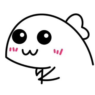 🦖 imut, kawaii, kartun, binatang, ikan, lucu, menggemaskan whatsapp sticker