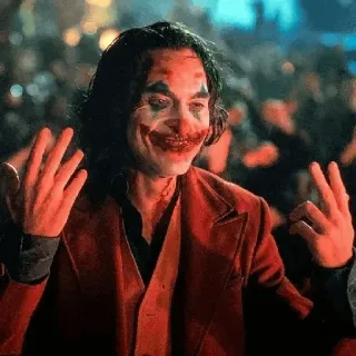 🃏 Joker Joker, character, movie, villain telegram sticker
