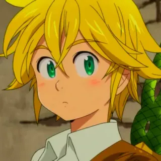 👀 Meliodas The Seven Deadly Sins Аниме, Мультфильм, Персонаж, Мелиодас, Семь смертных грехов telegram sticker