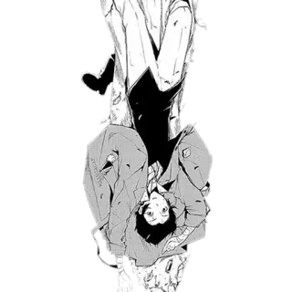 💩 Osamu Dazai Bungou Stray Dogs anime, manga, character, osamu dazai, bungou stray dogs telegram sticker