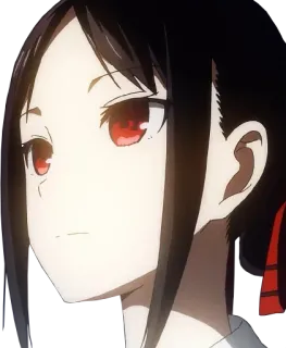 😶 Kaguya Shinomiya Kaguya-sama: Love Is War Anime, Ragazza, Kaguya, Shinomiya, Cartone animato telegram sticker