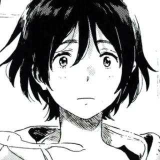 🌼 Anime, Manga, Charakter, Porträt, Illustration telegram sticker