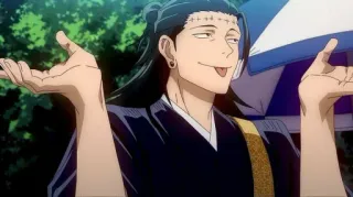 🖇 Suguru Geto Jujutsu Kaisen anime, manga, jujutsu kaisen, suguru geto, character whatsapp sticker