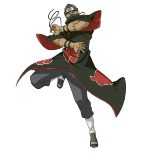 🥵 Kakuzu Naruto คากุซึ, นารูโตะ, แสงอุษา, นินจา, อนิเมะ, มังงะ, ตัวร้าย whatsapp sticker