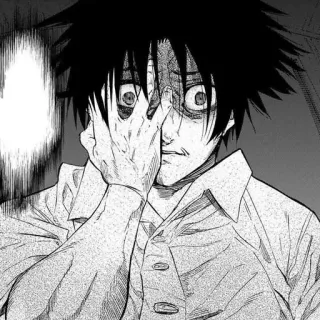 😡 anime, manga, shock, fear, horror, stress telegram sticker