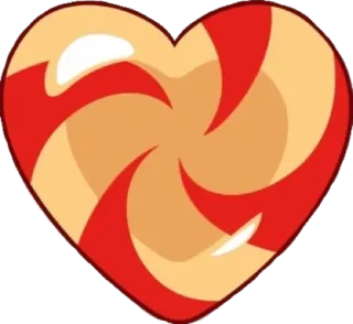 💗 cuore, caramella, rosso, vortice, amore, dolce telegram sticker
