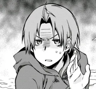 😁 Anime, Mangá, Personagem, Expressão, Irritado, Gesto telegram sticker