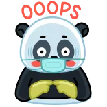 Panda Emic telegram stickers