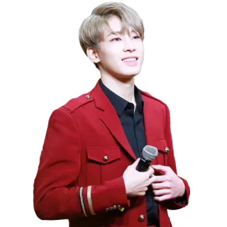 😁 K-Pop, Idol, Mikrofon, Penyanyi, Penghibur telegram sticker
