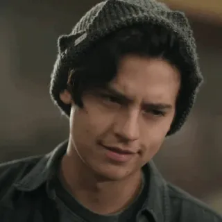 ➖ Jughead Jones Riverdale Jughead, Riverdale, Cole Sprouse, série ado, série télé telegram sticker